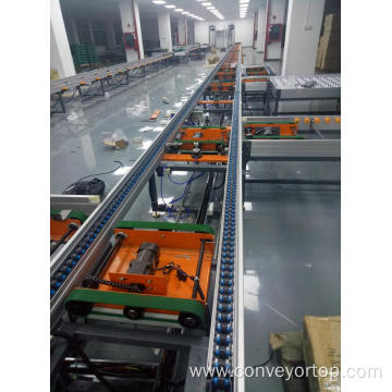 Semi-automatic Speed Chain Conveyor Line